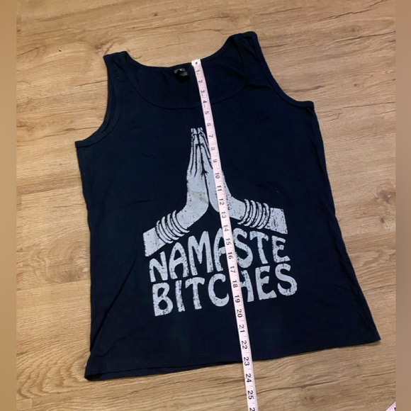 Anvil Navy Graphic Tank Top - Picture 9 of 11